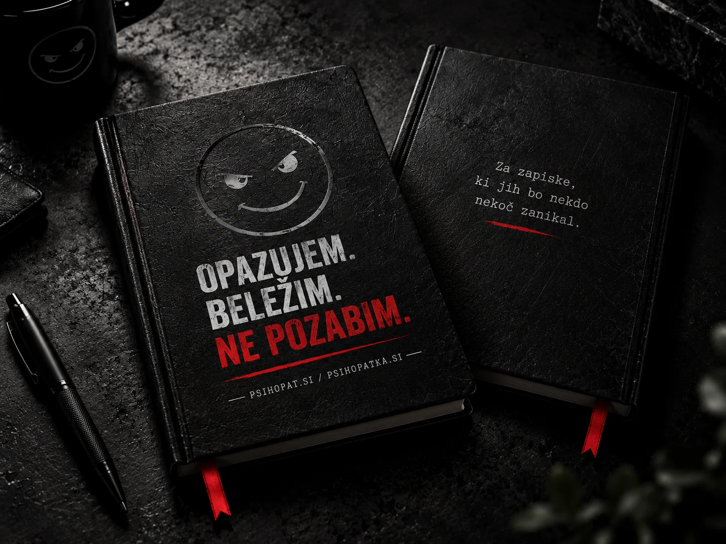 Predogled črne knjižice Psihopat.si